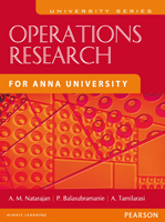 Operations Research:   For Anna University