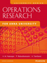Operations Research:  For Anna University,  1/e
