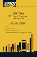 History BA (Hons) Semester I Course Pack:   University of Delhi
