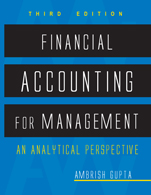 Financial Accounting for Management:  An Analytical Perspective,  3/e