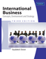 International Business:  Concept, Environment and Strategy,  3/e