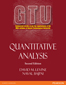 Quantitative Analysis:  Customized as per the BE syllabus requirements of the MBA syllabus at Gujarat Technological University