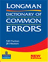 Longman Dictionary of Common Errors 