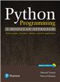Python Programming: A modular approach, 1/e 