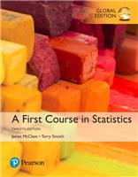 A First Course in Statistics, Global Edition