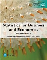 Statistics for Business and Economics, Global Edition