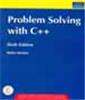 Problem Solving with C++,  6/e