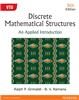 Discrete Mathematical Structures:  (VTU),  5/e
